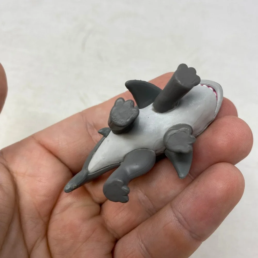 Marvel‎ Jeff The Land Shark Mini Action Figure Grey White Toy DC